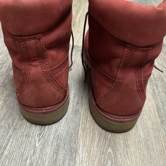 Timberland Men’s Premium 6-Inch Waterproof Boots 400 Gram burgundy Sz 12 main image 5